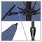 California Umbrella 7.5' Bronze Aluminum Market Patio Umbrella, Olefin Royal Blue 194061336472 - alternate 2